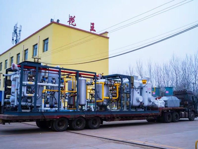 中航油內蒙古分公司發貨現場